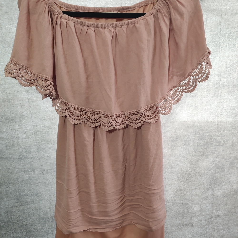 Liberty Love Blush Pink Gathered Top